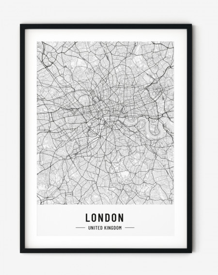 Obraz na stenu - Mapa Londýn